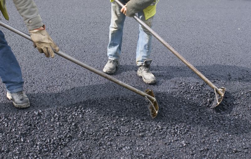 Commercial-Grade Asphalt Finishing